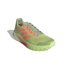 adidas Trail-Laufschuhe Terrex Agravic Flow 2 (atmungsaktiv) limegrün Herren